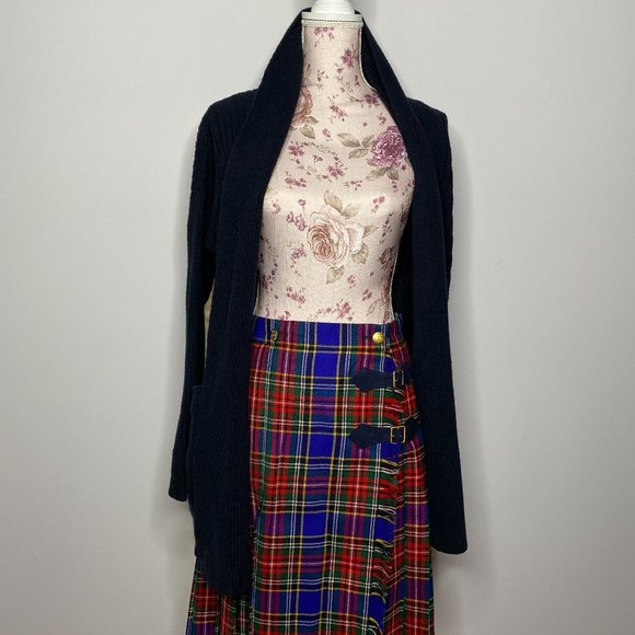 BANANA REPUBLIC Cardigan Open Front Wool Cotton Blend Size Large Petite - Picture 9 of 9